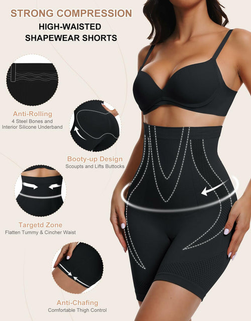 Load image into Gallery viewer, Sarin Mathews Women’s Tummy Control Shapewear Shorts High Waisted Body Shaper
