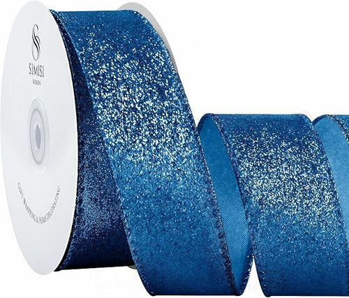 Load image into Gallery viewer, Meseey Glitter Ribbon 7/8 Inch x 25 Yards Sparkle Ribbon for Homecoming Mums
