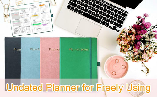 Load image into Gallery viewer, YOJO 2025 A5 Weekly Planner with Goal &amp; Habit Tracker Pink
