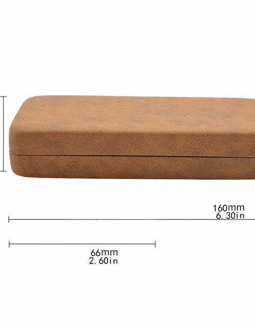 Load image into Gallery viewer, SANHOOPOLO Hard Shell Sunglasses Case Unisex Orange
