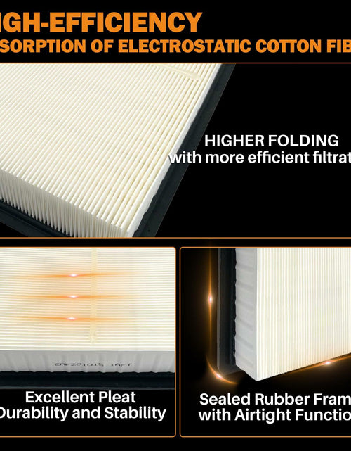 Load image into Gallery viewer, Treeligo Engine Air Filter CA11895 for 2016-2023 Tacoma Tundra Sequoia
