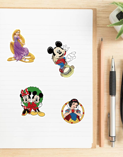 Load image into Gallery viewer, WDWLL 100 Cute Cartoon Vinyl Stickers for Laptop Skateboard Water Bottles
