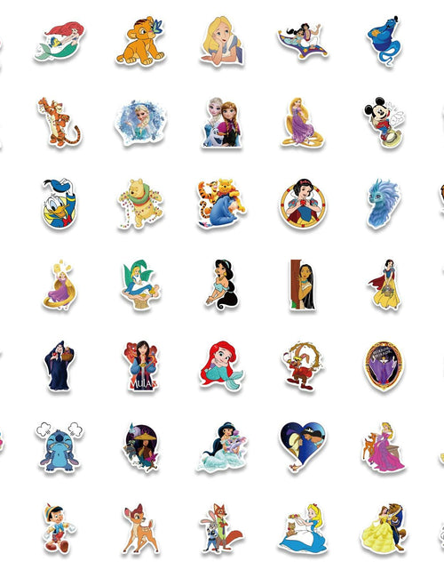 Load image into Gallery viewer, WDWLL 100 Cute Cartoon Vinyl Stickers for Laptop Skateboard Water Bottles
