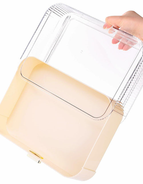 Load image into Gallery viewer, Acshio Clear Makeup Organizer with Drawer Stackable Vanity Storage Dustproof
