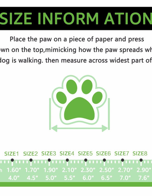Load image into Gallery viewer, DOGOYS Dog Shoes Non-Slip Waterproof Boots Green 4Pcs Size Medium
