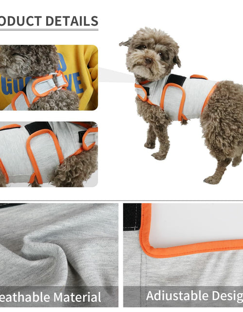 Load image into Gallery viewer, cattamao Dog Anxiety Relief Coat Calming Vest Navy Size Small
