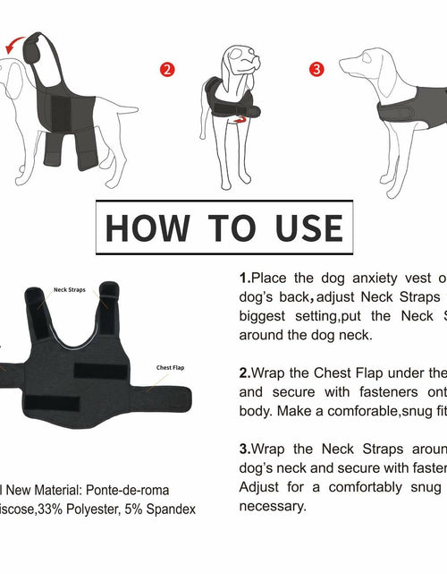 Load image into Gallery viewer, cattamao Dog Anxiety Relief Coat Calming Vest Navy Size Small
