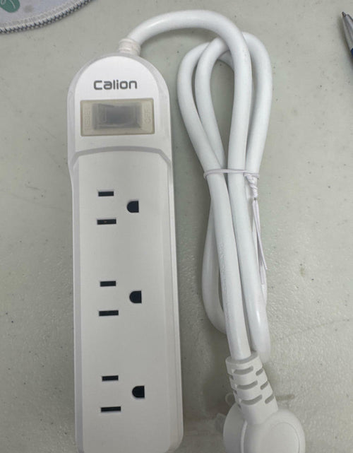 Load image into Gallery viewer, CALION White Outdoor Power Strip Weatherproof 3FT Extension Cord
