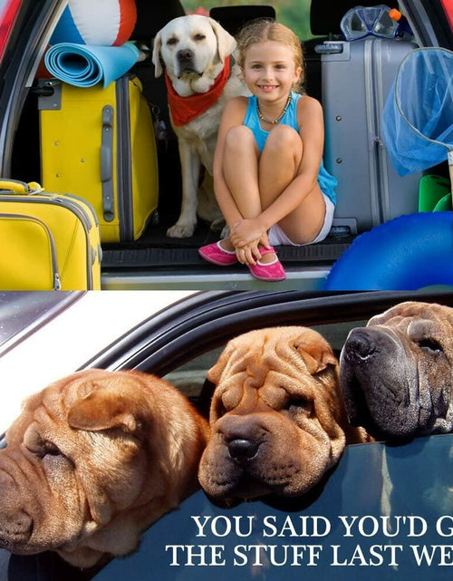 Load image into Gallery viewer, ELLOY Adjustable Pet Car Seat Belt Dark Blue Nylon Safety Harness
