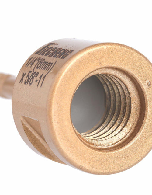 Load image into Gallery viewer, JIECHENG Diamond Core Drill Bit 1/4 inch Gold Hole Saw 6mm for Granite

