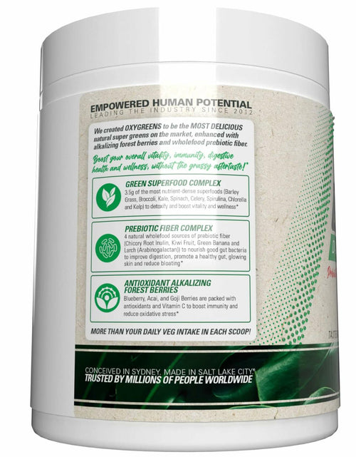 Load image into Gallery viewer, BestBy10/25 EHP Labs OxyGreens Super Greens Powder 30 Serve Strawberry Margarita
