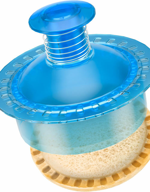 Load image into Gallery viewer, HiYZ Sandwich Cutter and Sealer Crustless Sandwich Maker Translucent Blue
