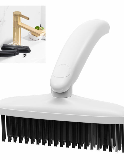 Load image into Gallery viewer, TQRR 360° Rotating Hard Bristle Cleaning Brush White 1 Count
