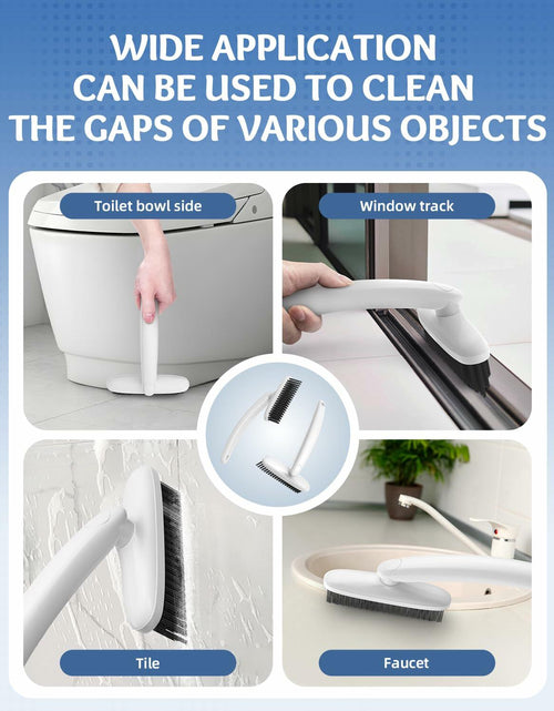 Load image into Gallery viewer, TQRR 360° Rotating Hard Bristle Cleaning Brush White 1 Count
