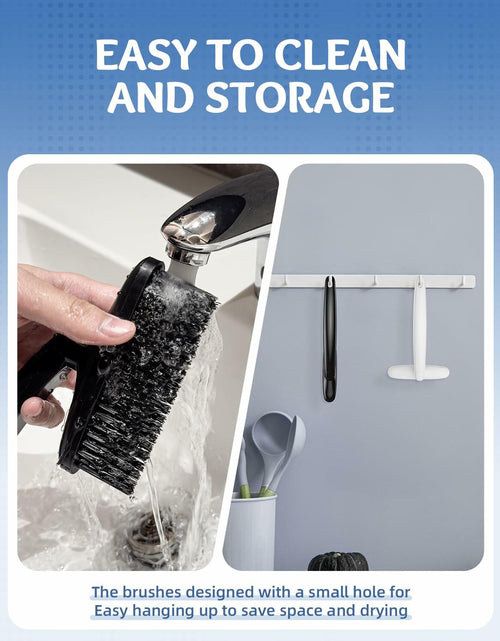 Load image into Gallery viewer, TQRR 360° Rotating Hard Bristle Cleaning Brush White 1 Count
