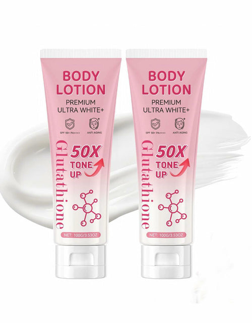Load image into Gallery viewer, KNHYDWD Glutathione 50x Tone Up Body Lotion Moisturizing 3.53oz 2 Packs
