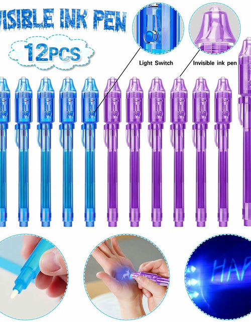Load image into Gallery viewer, U-PTYTM Snowflake Birthday Party Favors Set Kids Girl Winter 12pcs Purple Blue
