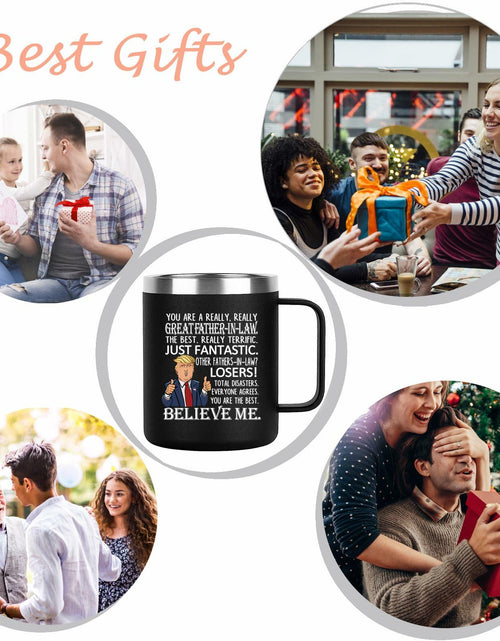 Load image into Gallery viewer, [Like New] Aletege Great Father-In-Law Mug Stainless Steel 12 OZ Black
