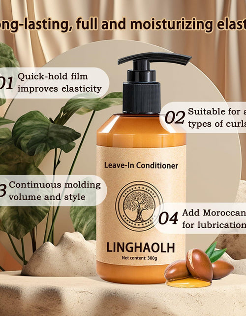 Load image into Gallery viewer, [Like New] LingHaoLH Moroccan Oil Leave-In Conditioner &amp; Curl Defining Cream 300ML
