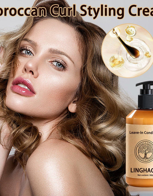 Load image into Gallery viewer, [Like New] LingHaoLH Moroccan Oil Leave-In Conditioner &amp; Curl Defining Cream 300ML
