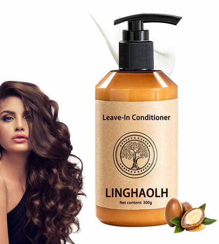 [Like New] LingHaoLH Moroccan Oil Leave-In Conditioner & Curl Defining Cream 300ML