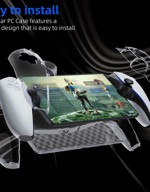 Load image into Gallery viewer, [Like New] HEYSTOP PS5 Controller Case Clear Grip Cover w/ Screen Protector &amp; Caps
