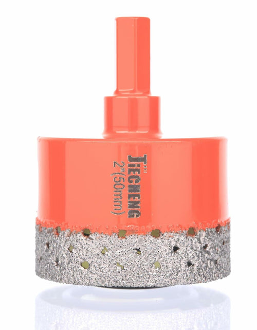 Load image into Gallery viewer, Diamond Core Drill Bit 2" Brazed Hole Saw for Tile Glass Porcelain Marble

