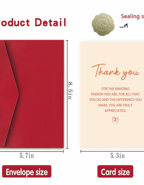 Load image into Gallery viewer, Detuca Thank You Card for Men Women Appreciation Gift Color DTK-81 Style DTK-81
