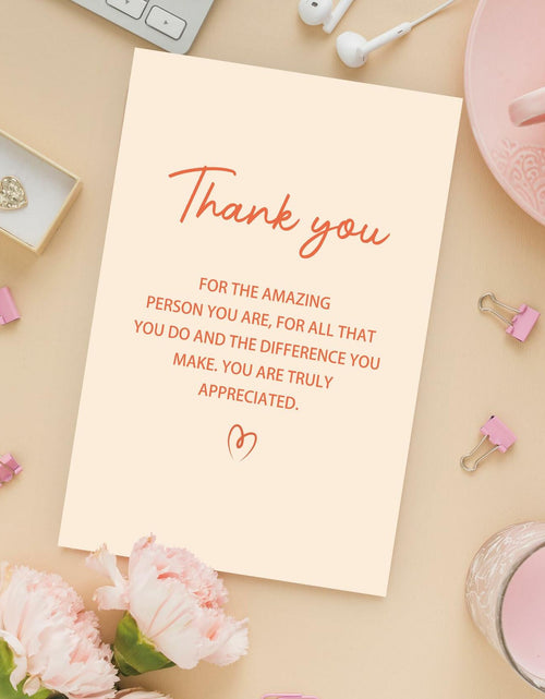 Load image into Gallery viewer, Detuca Thank You Card for Men Women Appreciation Gift Color DTK-81 Style DTK-81
