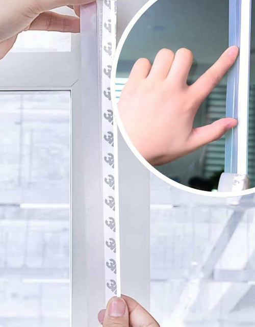 Load image into Gallery viewer, AIMIXUN Weather Stripping Door Seal Silicone Draft Stopper 16.4ft Clear
