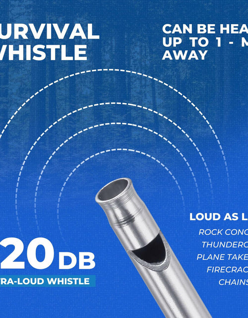 Load image into Gallery viewer, CloudTen Emergency Blanket Bundle 10 Tear Resistant Mylar Blankets Whistle
