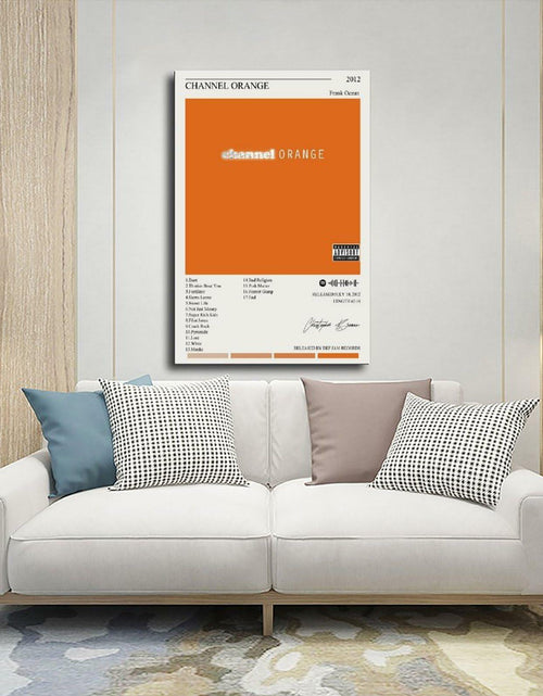 Load image into Gallery viewer, Nomzie Frank Ocean Channel Orange Album Cover Poster 12x18 inches
