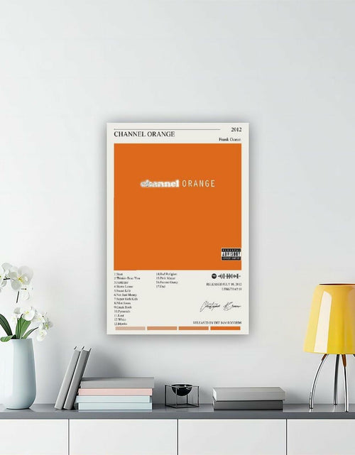 Load image into Gallery viewer, Nomzie Frank Ocean Channel Orange Album Cover Poster 12x18 inches
