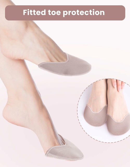 Load image into Gallery viewer, Prasacco Ballet Toe Pads Soft Breathable Elastic Reusable Size 6-9
