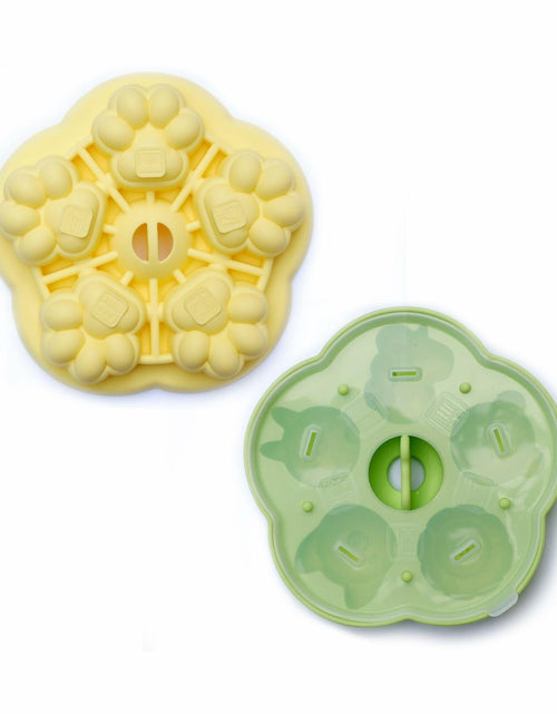Load image into Gallery viewer, Generic 2 Pack Silicone Baking Molds Yellow Paw Green Zoo Small DIY Tool
