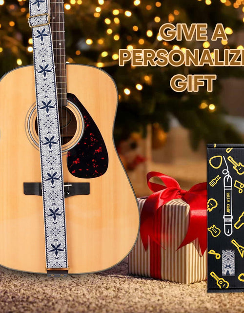 Load image into Gallery viewer, JIPIS Guitar Strap GS-89 with Head Strap 2 Buckles and 3 Picks Set
