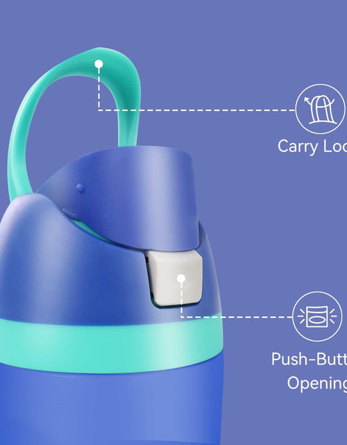 Load image into Gallery viewer, Ruzkq Replacement Lid for Owala Freesip Water Bottle Leakproof Dark Blue
