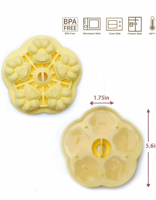 Load image into Gallery viewer, Generic 2 Pack Silicone Baking Molds Yellow Paw Green Zoo Small DIY Tool
