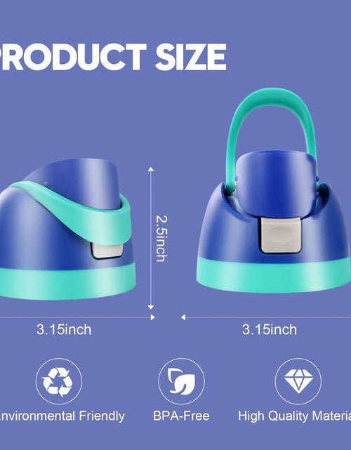 Load image into Gallery viewer, Ruzkq Replacement Lid for Owala Freesip Water Bottle Leakproof Dark Blue
