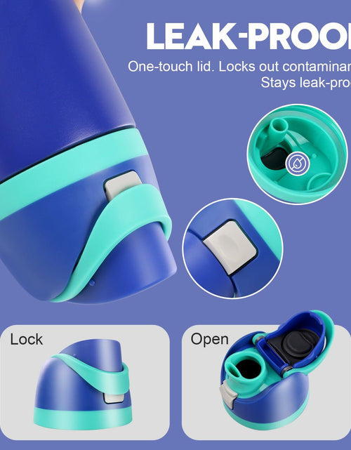 Load image into Gallery viewer, Ruzkq Replacement Lid for Owala Freesip Water Bottle Leakproof Dark Blue
