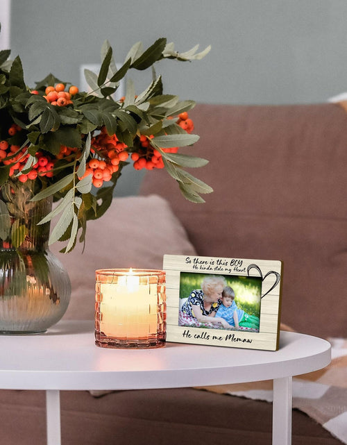 Load image into Gallery viewer, Foyoulame Uncle 4x6 Wooden Photo Frame Tabletop Memaw Color

