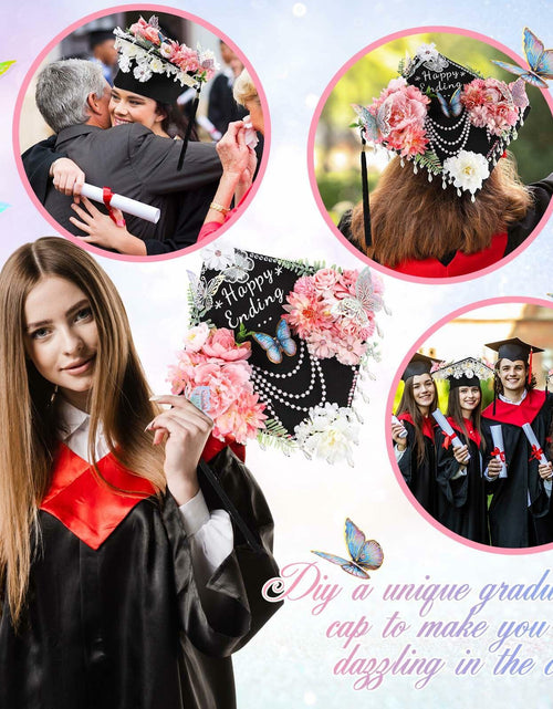 Load image into Gallery viewer, CraftyDream Artificial Flower Heads with Greenery Stems Pink Medium to Large
