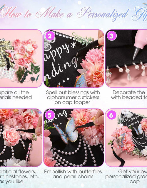 Load image into Gallery viewer, CraftyDream Artificial Flower Heads with Greenery Stems Pink Medium to Large

