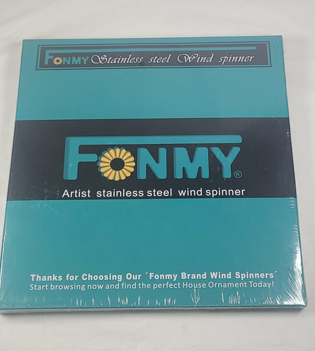 Fonmy Stainless Steel Wind Spinner Kit Tree Of Life 6” Multi Color NEW SEALED