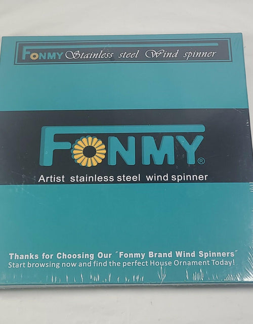 Load image into Gallery viewer, Fonmy Stainless Steel Wind Spinner Kit Tree Of Life 6” Multi Color NEW SEALED
