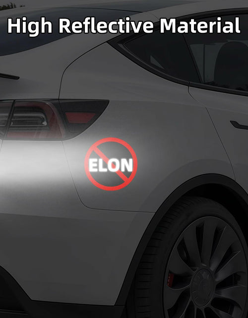 Load image into Gallery viewer, Anti Elon Bumper Stickers 3 Pack 4x4 Waterproof Vinyl Decal for Car Laptop
