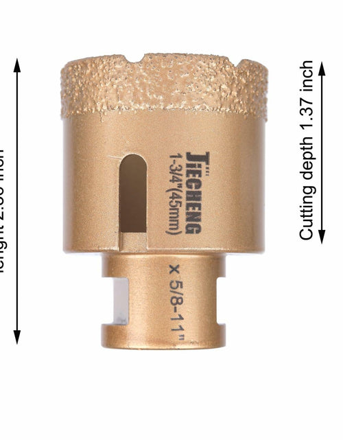 Load image into Gallery viewer, Diamond Core Drill Bit 45mm 1-3/4in Hole Saw for Granite Marble Concrete
