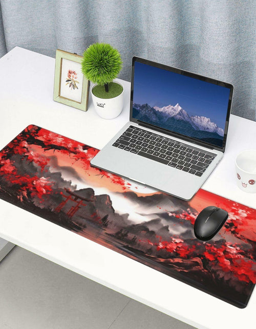 Load image into Gallery viewer, Gipvuqa Japanese Cherry Blossoms XL Gaming Mousepad 31.5x11.8 Inch
