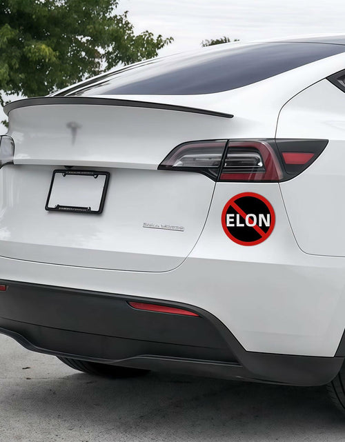 Load image into Gallery viewer, Anti Elon Bumper Stickers 3 Pack 4x4 Waterproof Vinyl Decal for Car Laptop
