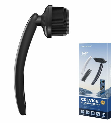 Cleangor Rotatebrush Rotating Crevice Cleaning Brush Black 1 Count